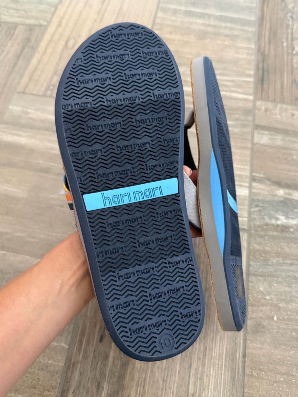 Hari Mari Men's Del Mar flip flops size 10 - Picture 8 of 9